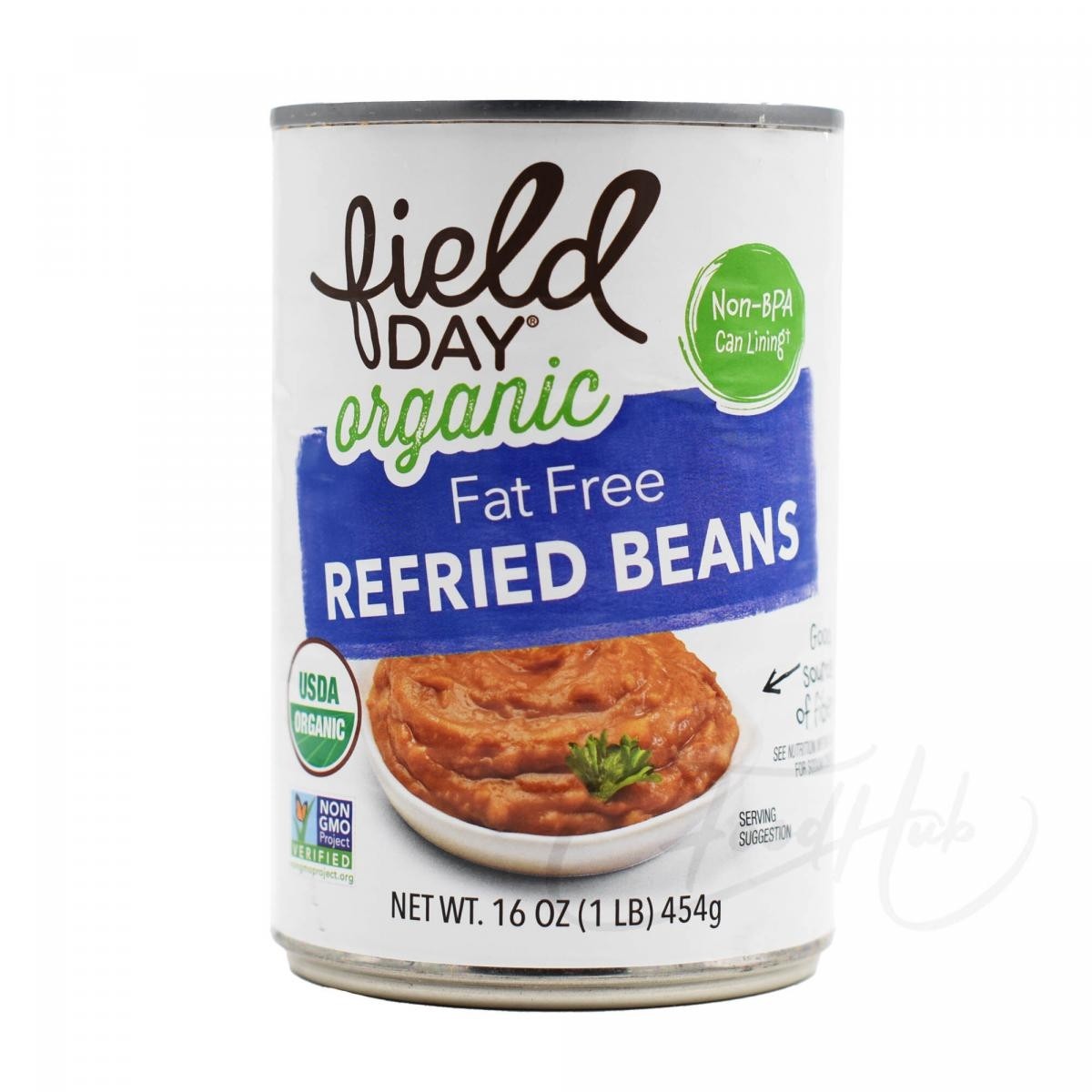 Field Day - 有機罐裝無脂斑豆泥 Organic Canned Fat Free Refried Beans