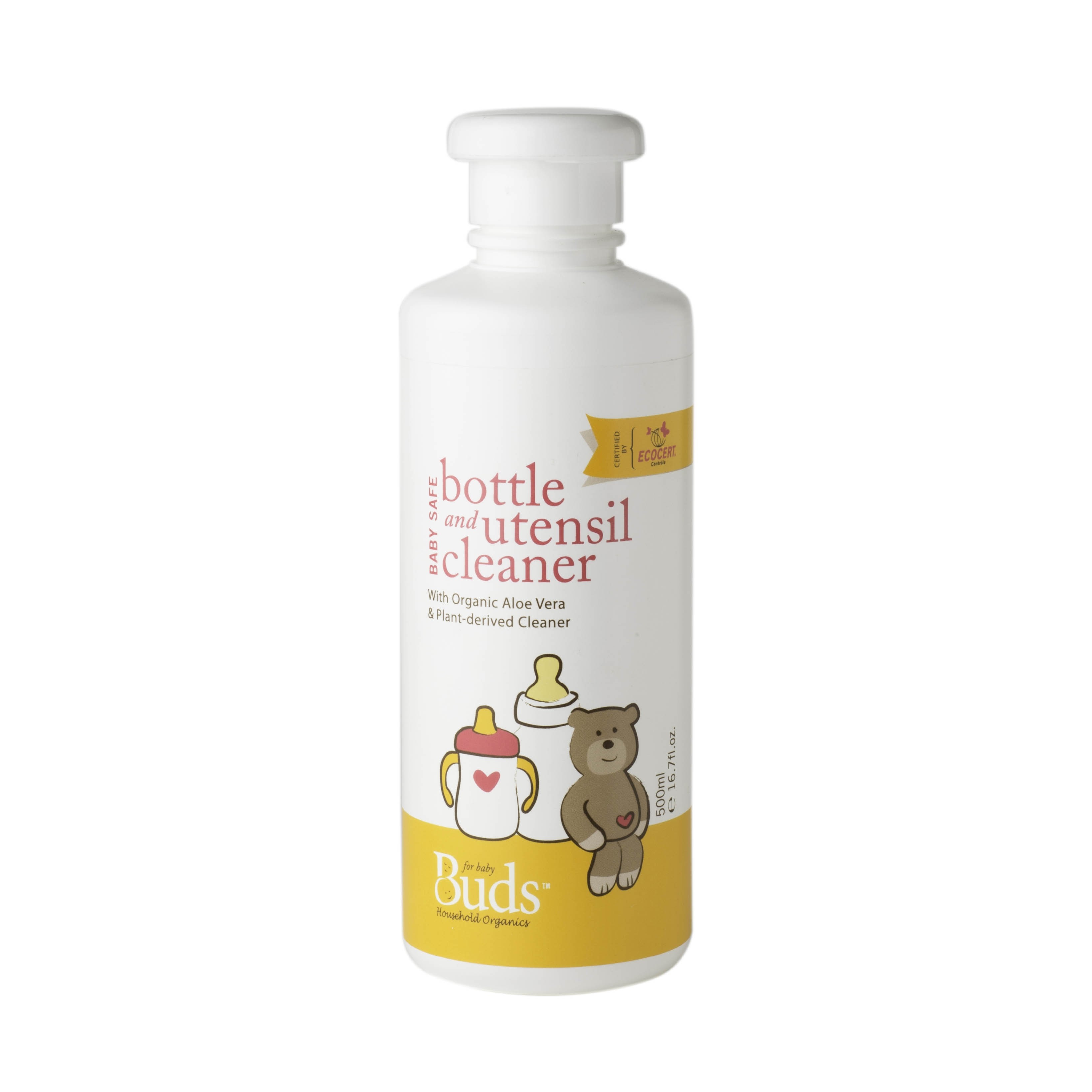 芽芽有機嬰孩奶瓶餐具清潔液 (浸泡用) BUDS ORGANICS FOR BABY Safe Bottle & Utensil Cleaner (For Soaking)