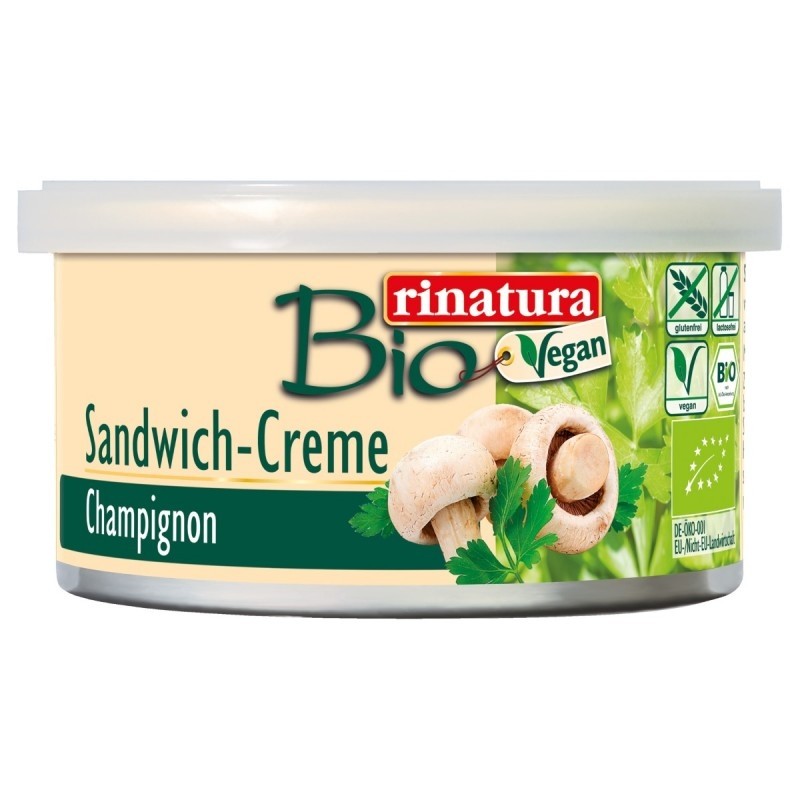德國有機蘑菇三明治醬 RINATURA Organic Sandwich Cream (Mushroom)
