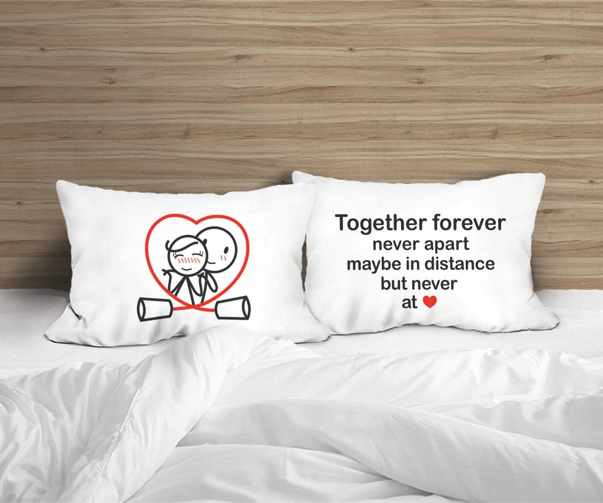 Human Touch -  "長久相伴" 情侶枕頭套 "Together Forever" Set / 2 Couple Pillow Case (3HT04-150)