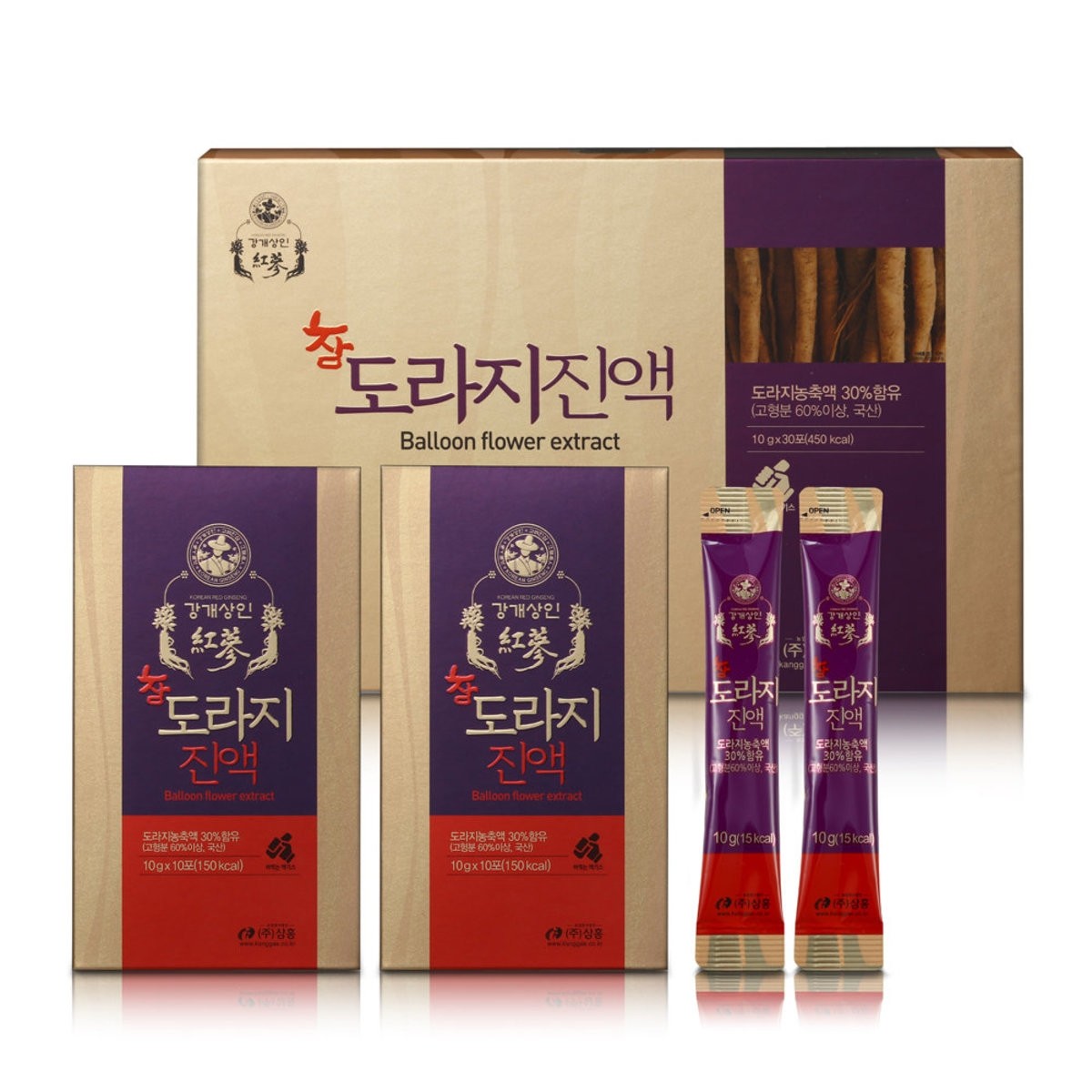 韓國桔梗花精華飲 (30包)"Kanggae Merchant" KOREAN BALLOON FLOWER EXTRACT (30 PACK)