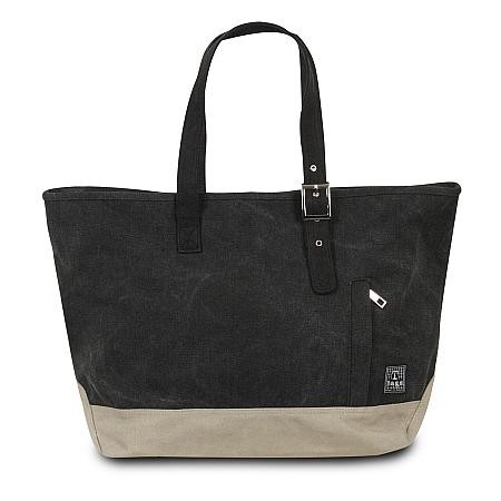 T-Bags Large Linen Bag - Black (TBCBZ-011BK)