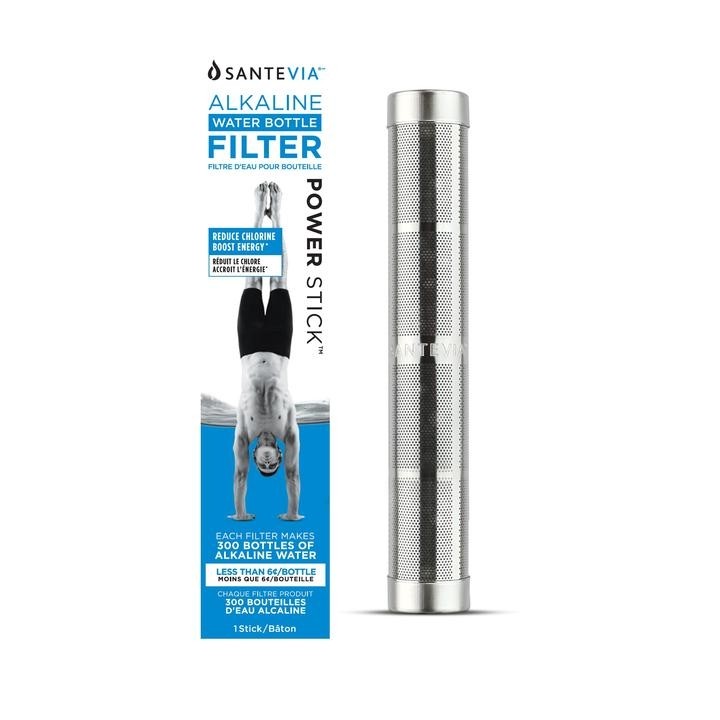 加拿大鹼性水過濾器"Santevia"ALKALINE WATER BOTTLE FILTER POWER STICK