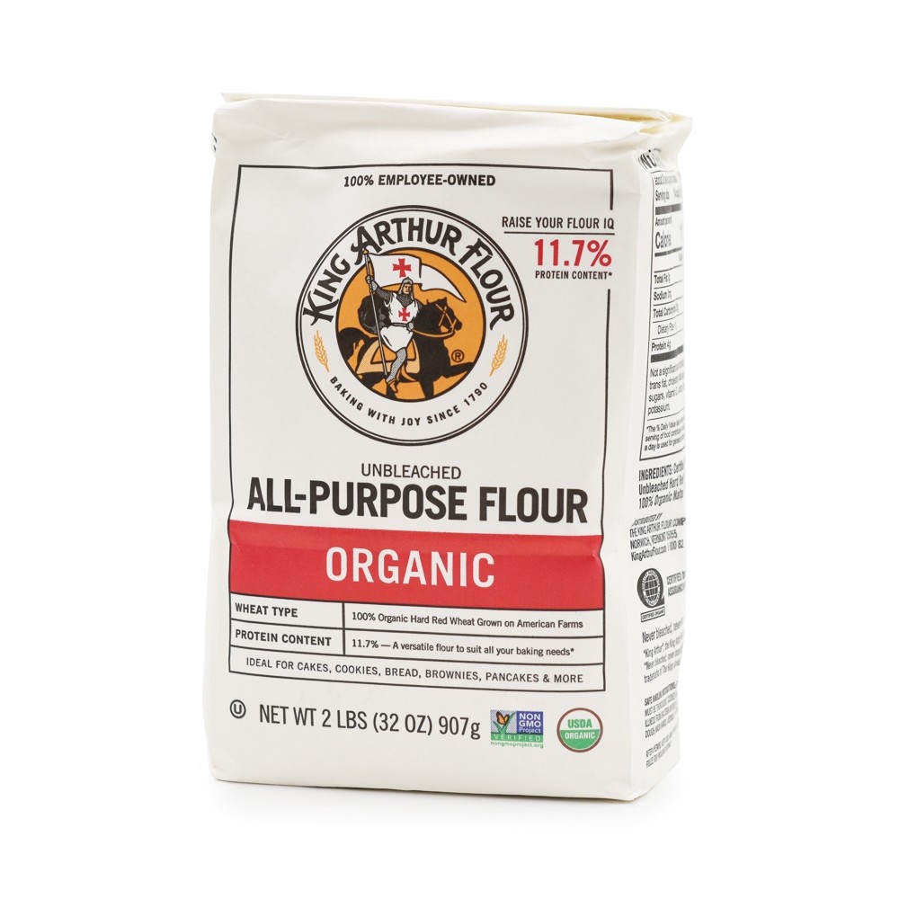 King Arthur - 有機無漂白多用途麵粉 ORGANIC UNBLEACHED ALL-PURPOSE FLOUR
