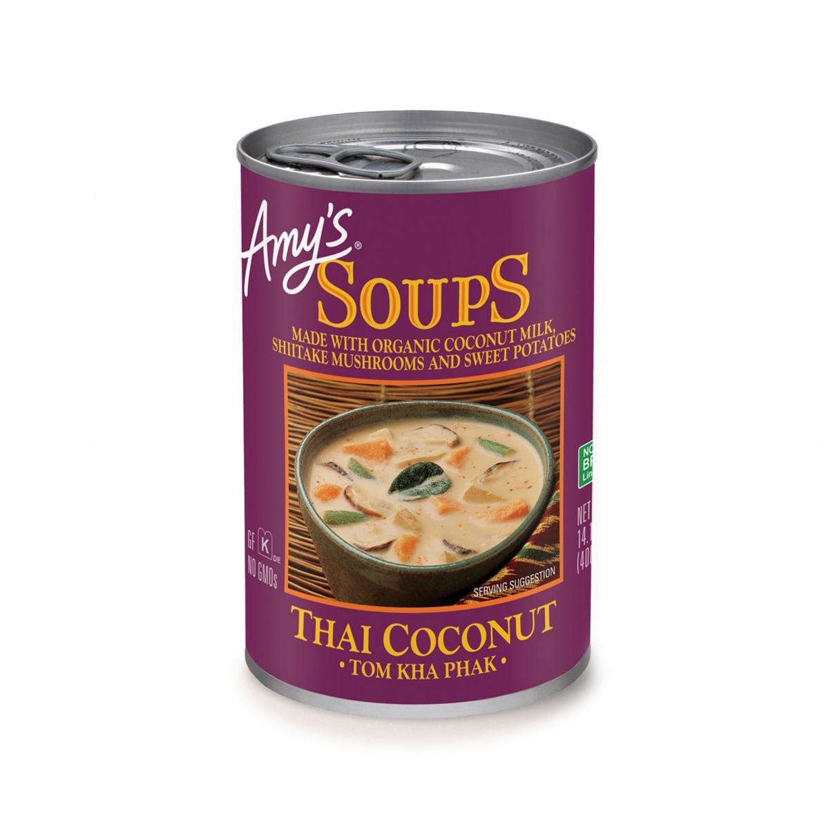 Amy's - 有機泰國椰奶香菇薯仔湯 Organic Thai Coconut Milk Shiitake Mushrooms Sweet Potatos Soup 