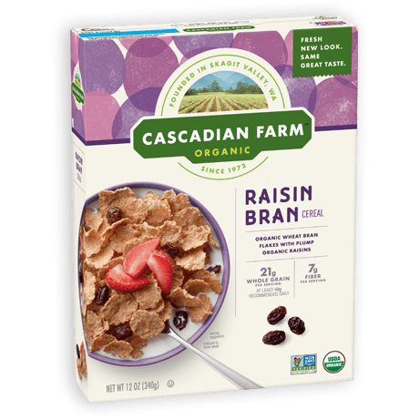 美國有機提子乾穀物片 "Cascadian Farm" Organic RAISIN BRAN CEREAL