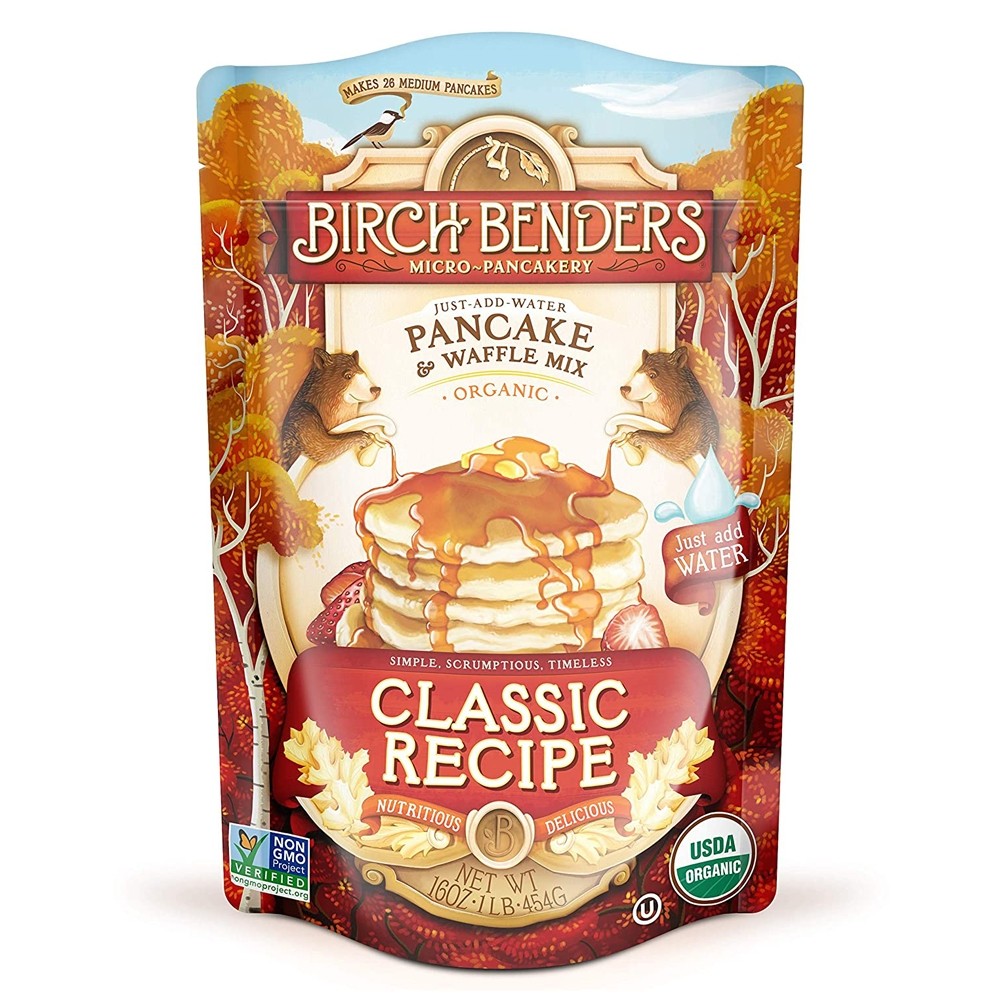 Birch benders美國有機經典班戟窩夫粉ORGANIC CLASSIC RECIPE PANCAKE & WAFFLE MIX
