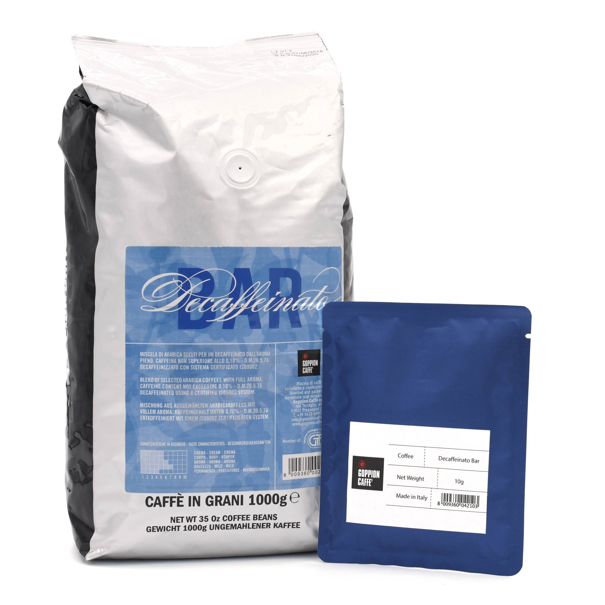 Goppion Caffe - Decaffeinato Bar Drip Bag Coffee x5意大利脫咖啡因咖啡 - 掛耳式咖啡包x5