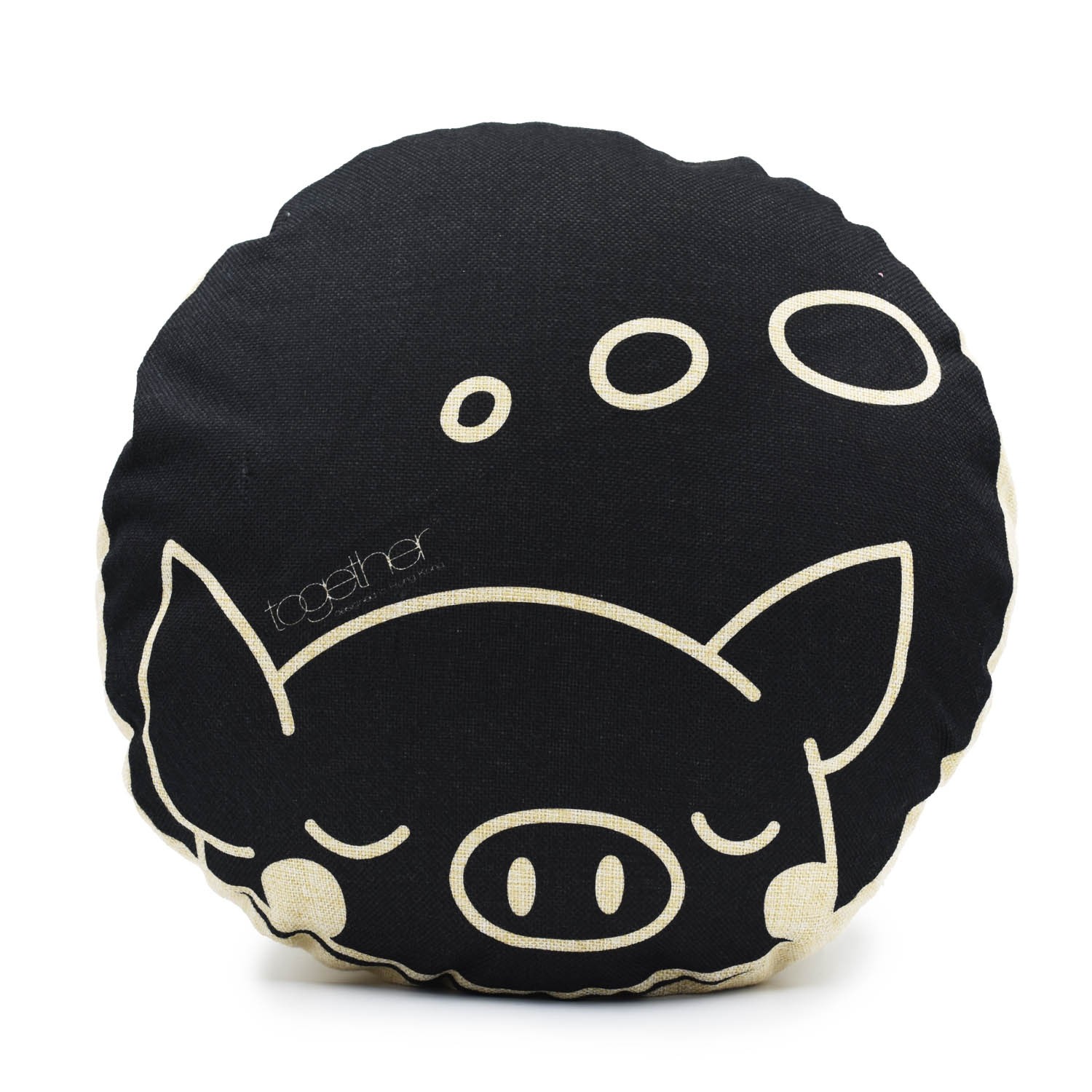 Together "Dream Pingi" Circle Cushion (302296BK) 1件