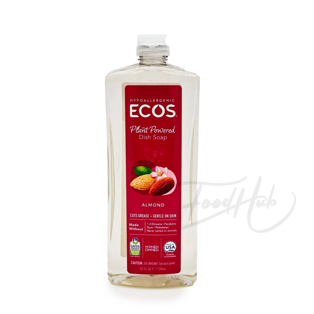 ECOS - 低敏洗碗液 | 杏仁味 | Hypoallergenic Plant Powered Dish Soap | Almond