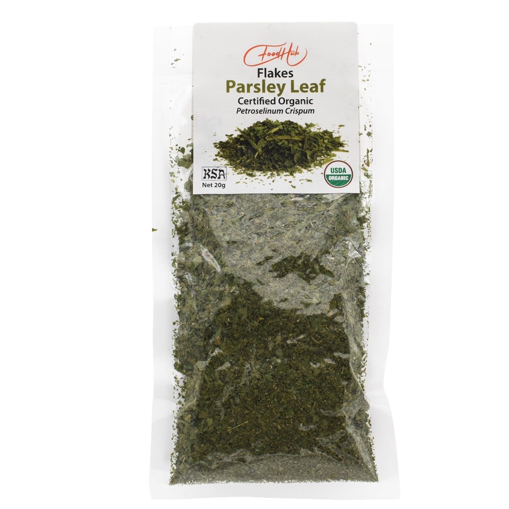 Food Hub - 有機番茜(香芹)葉 ORGANIC FLAKES PARSLEY LEAF