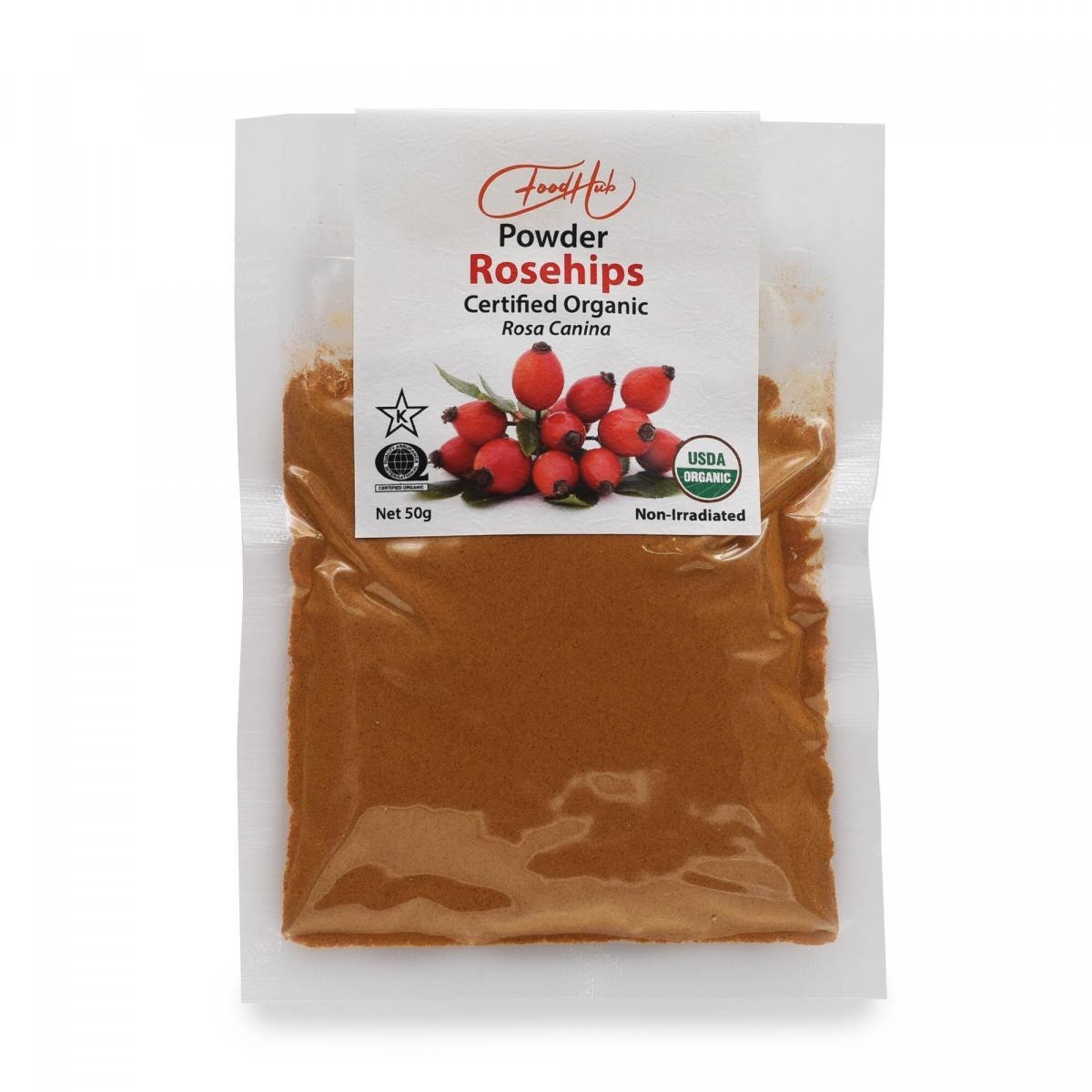 Food Hub - 有機玫瑰果粉Organic Rosehips Powder