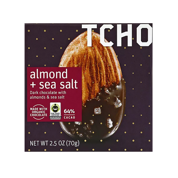 TCHO - 杏仁海鹽黑古力 Almond Sea Salt Chocolate