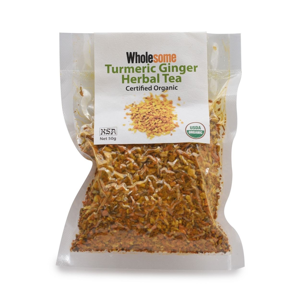 WHOLESOME - 有機薑黃草本茶  | ORGANIC TURMERIC GINGER HERBAL TEA