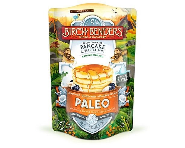 Birch benders - 美國無麩質原始飲食班戟窩夫粉 PALEO PANCAKE & WAFFLE MIX