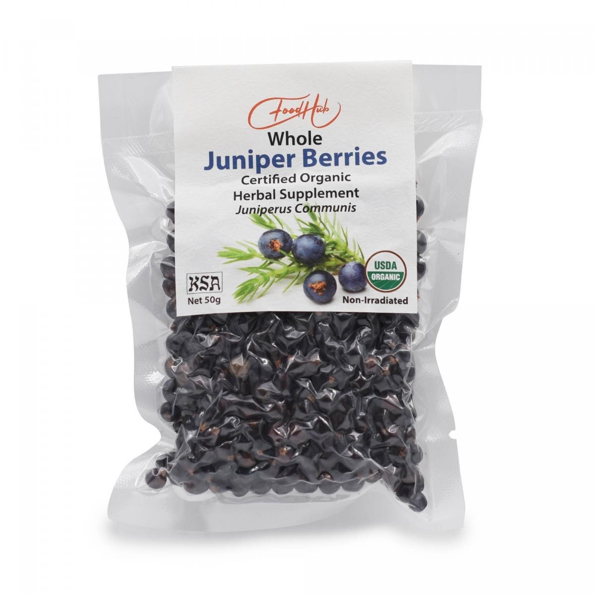 Food hub -有機原粒杜松子乾Organic Dried Whole Juniper Berries