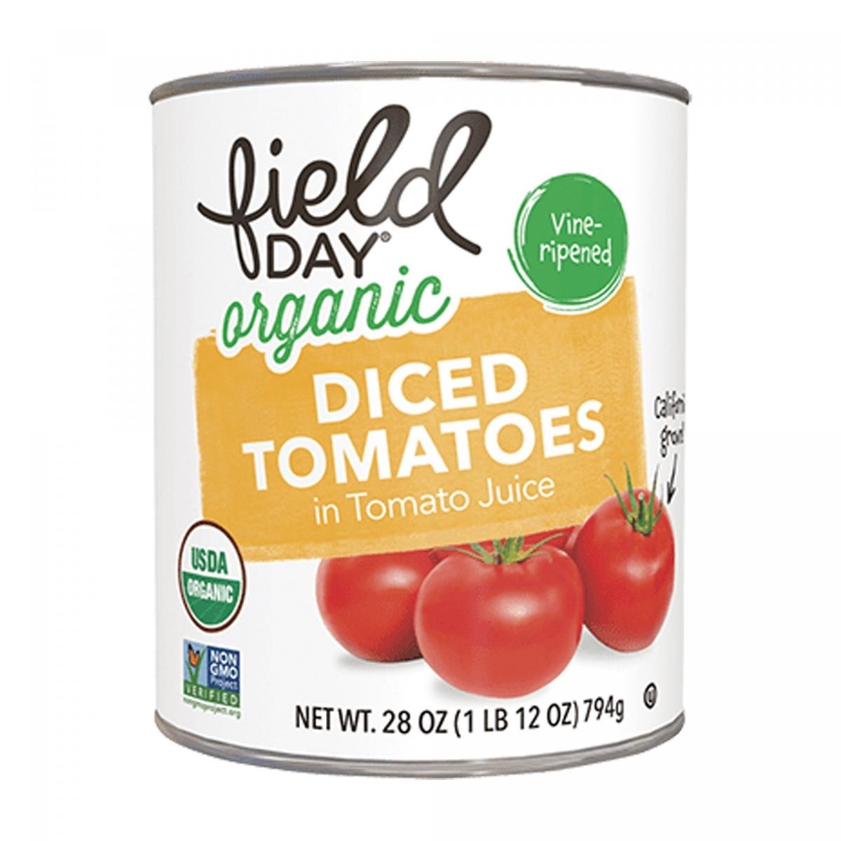 Field Day - 有機番茄粒伴汁 Organic Diced Tomatoes in tomato juice