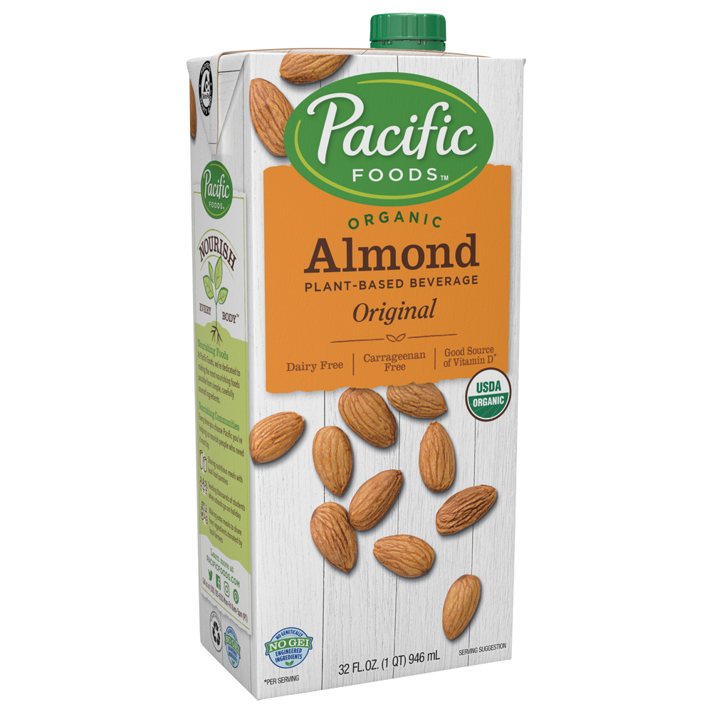 美國有機杏仁原味植物奶 Pacific Foods Organic Almond Original Plant-based Beverage