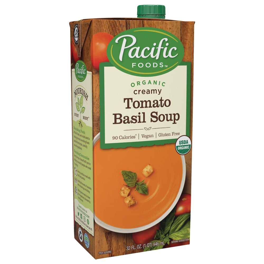 美國有機軟滑蕃茄羅勒湯 "Pacific Foods" ORGANIC CREAMY TOMATO BASIL SOUP
