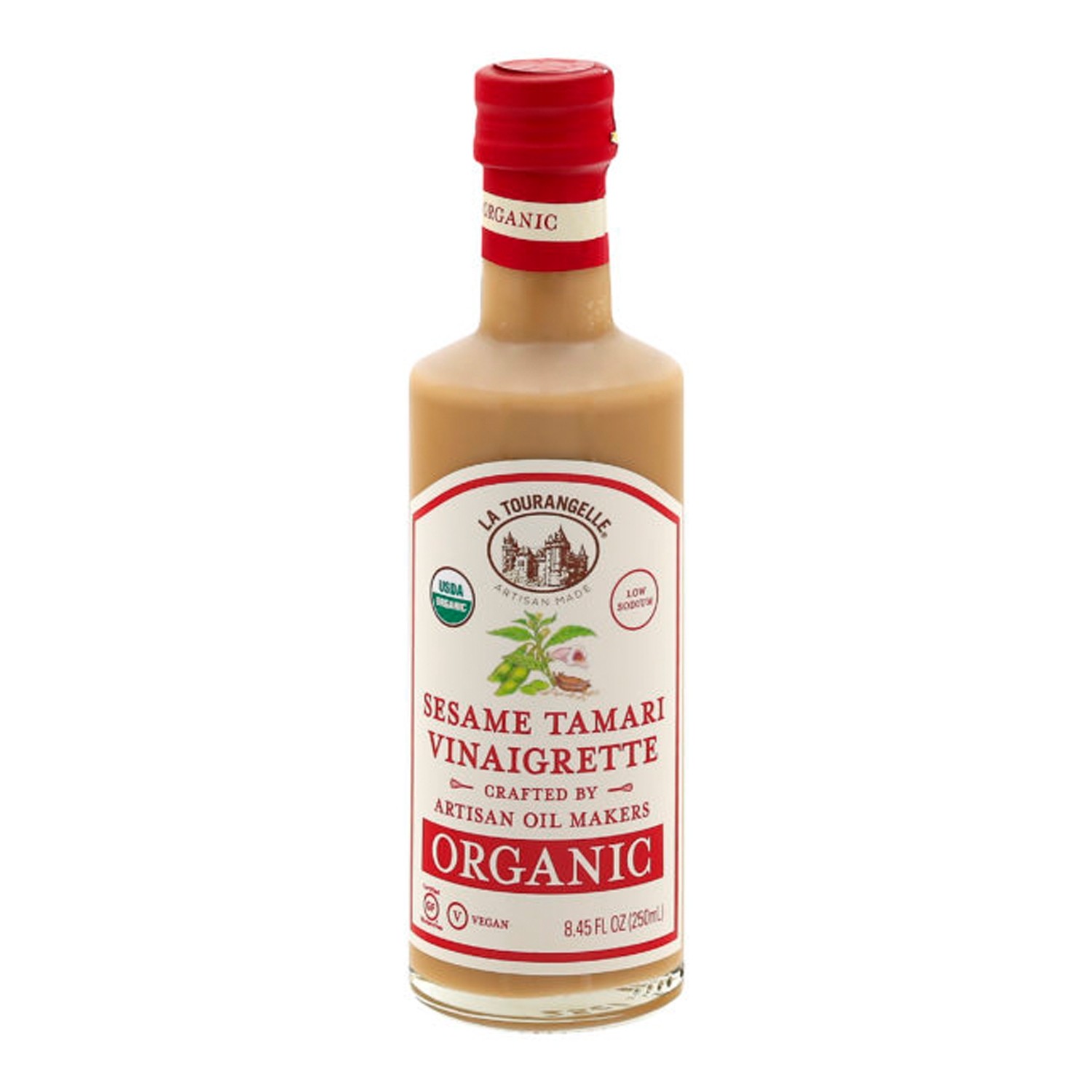 美國有機芝麻醬油香醋醬"La Tourangelle" ORGANIC LOW SODIUM SESAME TAMARI VINAIGRETTE DRESSING