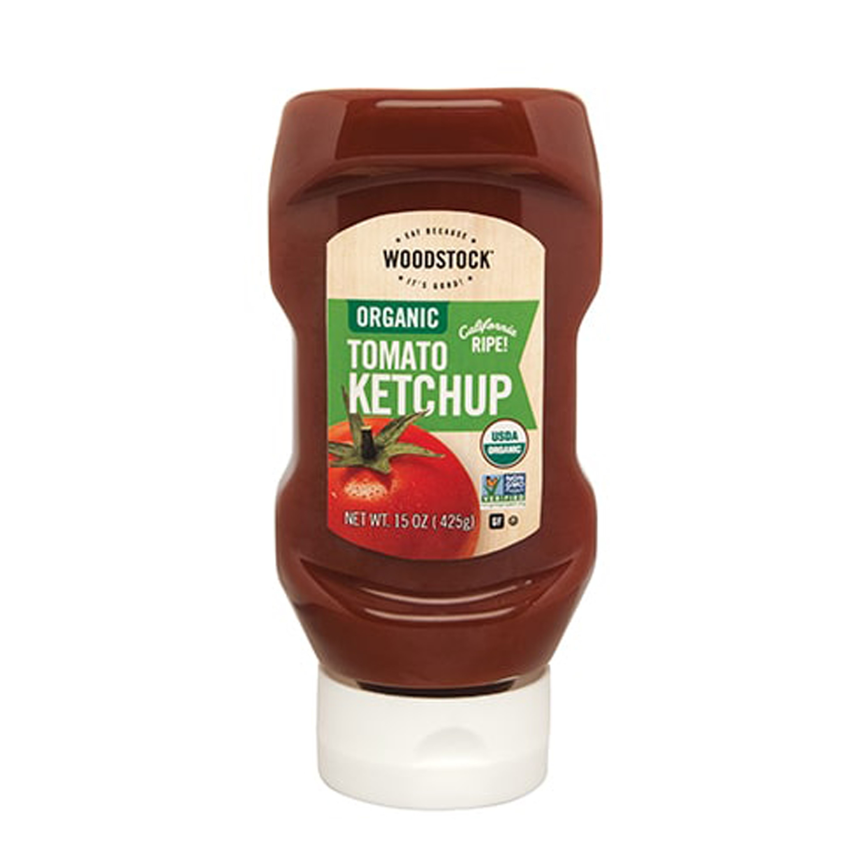 美國有機無麩質番茄汁"Woodstock" ORGANIC TOMATO KETCHUP