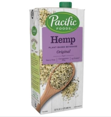 (01/08/21) 美國有機大麻籽原味植物奶 Pacific Foods HEMP ORIGINAL PLANT-BASED BEVERAGE (已過最佳食用日期)