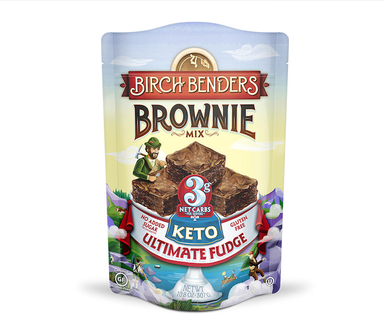 Birch benders - 生酮無麩質軟芯布朗尼粉 Keto Gluten-Free Ultimate Fudge Brownie Mix