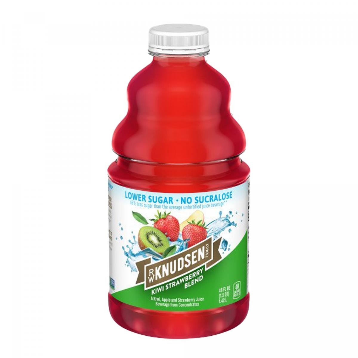 R.W. Knudsen - 奇異果士多啤梨雜果汁 | 無添加糖  | KIWI Strawberry Blend Juice | Lower Sugar