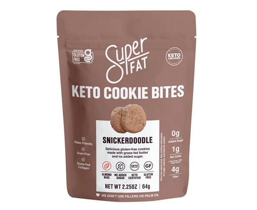  Super Fat - 美國生酮士力架曲奇餅 Keto Snickerdoodle Cookie Bites