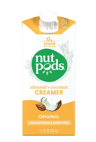 Nut Pods - 美國原始杏仁椰子奶精 | 無糖和不包含乳製品 | Organic Almond & Coconut Creamer | Unsweetened & Dairy