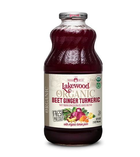  Lakewood - 美國有機薑汁薑黃紅菜頭汁 946毫升 Organic Beet Ginger Turmeric with Organic Lemon Juice 946ml