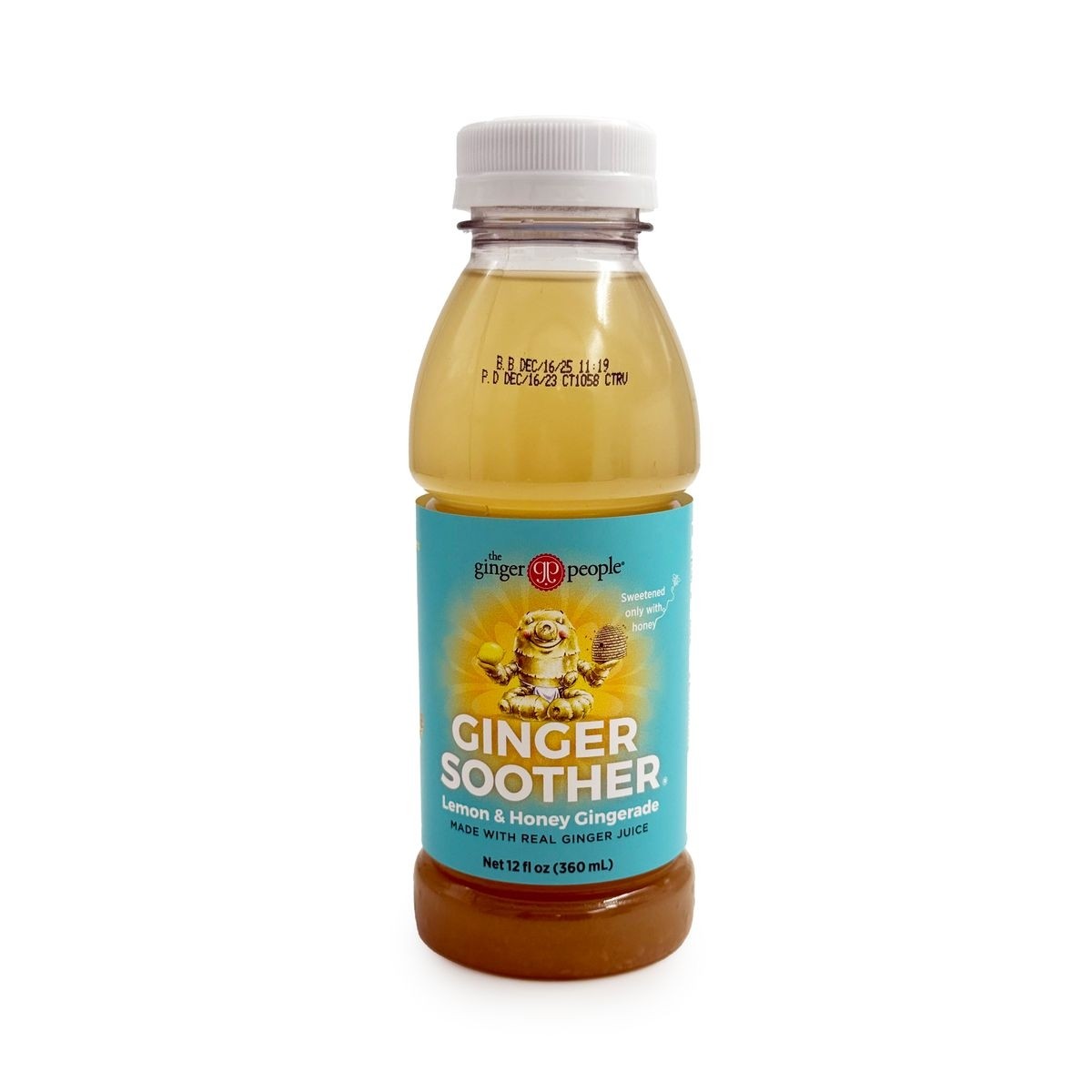 The Ginger People  - 生薑舒緩果汁 | 檸檬和蜂蜜薑汁360ml | Lemon & Honey Ginerade360ml