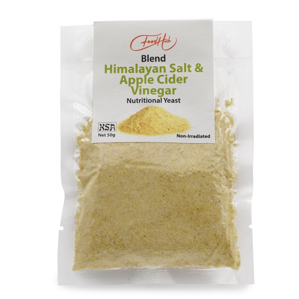 Food hub - 喜馬拉雅鹽蘋果醋混合營養酵母 Himalayan Salt & Apple Cider Vinegar Nutritional Yeast (Blend)