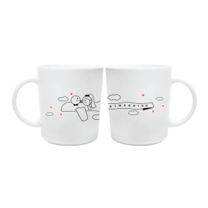 Human Touch - Boy Meets Girl "Just Married Plane" Mug (3HTT04-119) 1pc only