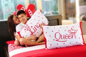 Together "King & Queen" Set / 2 Pillow Case (BSPW1201R)
