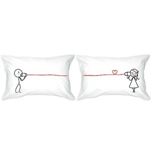 Human Touch -  "傳達愛" 情侶枕頭套 "Canphone" Set / 2 Couple Pillow Case (3HT04-26)