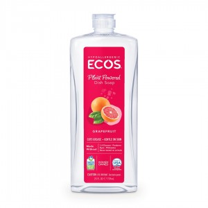 ECOS - 低敏洗碗液 | 西柚味 | Hypoallergenic Plant Powered Dish Soap | Grapefruit