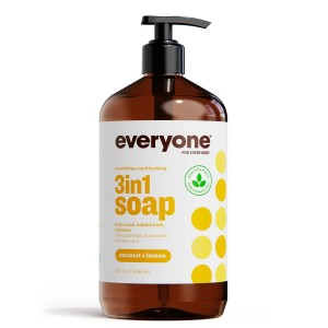  EO - 三合一檸檬椰子味冲涼洗頭液 | 946ml | Everyone 3-in-1 Soap | Coconut + Lemon | 946ml