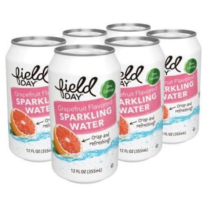 Field Day - 無糖天然西柚味梳打水 | 6罐裝 | Grapefruit Flavored Sparkling Water | 6 cans