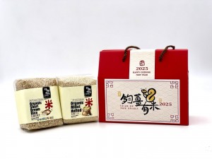 Food Hub - 新年禮盒"夠薑有米" | 有機小米及有機短糙米 | NEW YEAR GIFT SET  | ORGANIC SUSHI RICE & ORGANIC SHORT BROWN RICE