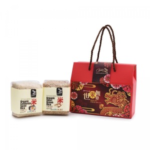 Food Hub - 新年禮盒"一世無憂米" | 有機壽司米及有機短糙米 | NEW YEAR GIFT SET"RICE OF RILEY" | ORGANIC SUSHI RICE & ORGANIC SHORT BROWN RICE