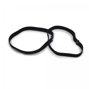 Oops - 扁橡筋織帶-黑色 (13cm) 2條    Elastic Band-Black (13cm) 2pcs  