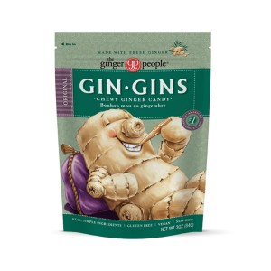 The Ginger People - GIN GINS® 原味薑咀嚼片 | Original Ginger Chewy Candy