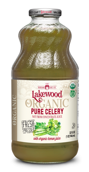 Lakewood Organic - 美國有機純芹菜檸檬汁 ORGANIC PURE CELERY JUICE WITH ORGANIC LEMON JUICE