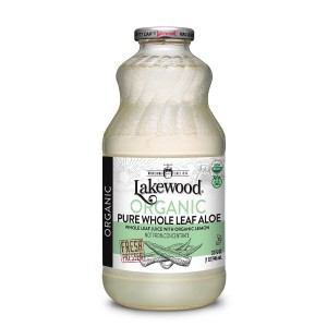 Lakewood - 美國有機純蘆薈汁 946m | Organic Pure Whole Leaf Aloe Juice with Organic Lemon 946ml 