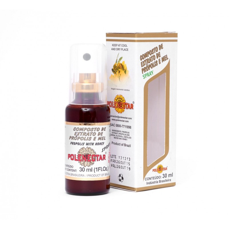 百益蜂膠和蜂蜜噴劑 Polenectar Propolis Extract and Honey Spray