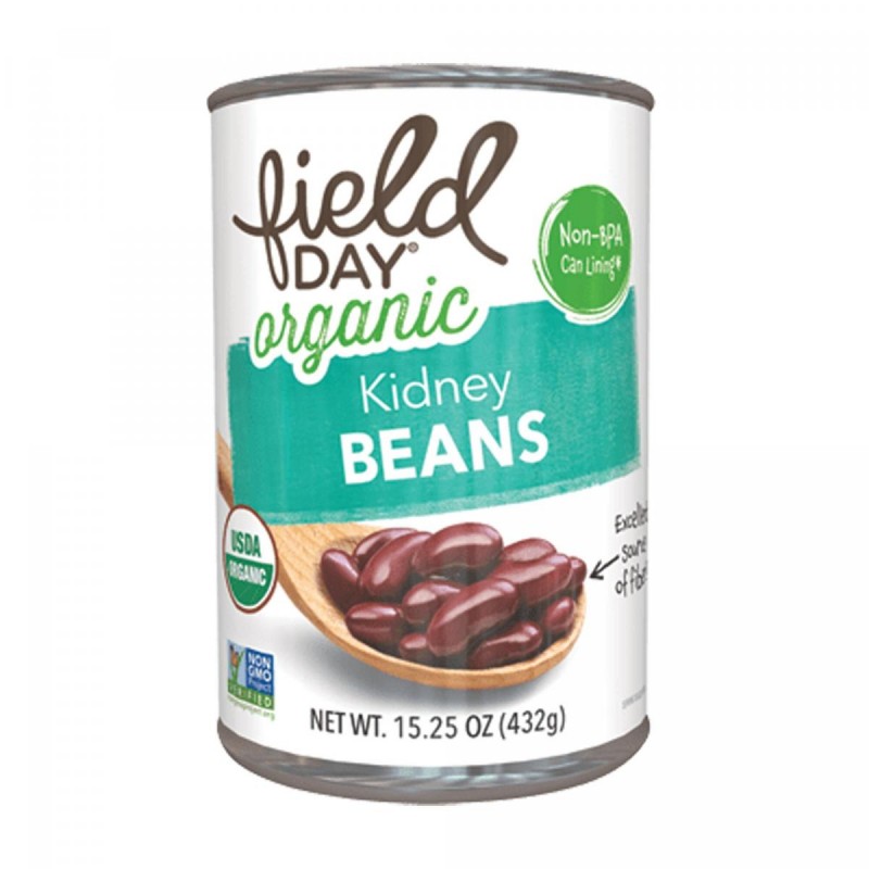 Field Day - 有機罐裝紅腰豆 Organic Canned Dark Res Kidney Beans