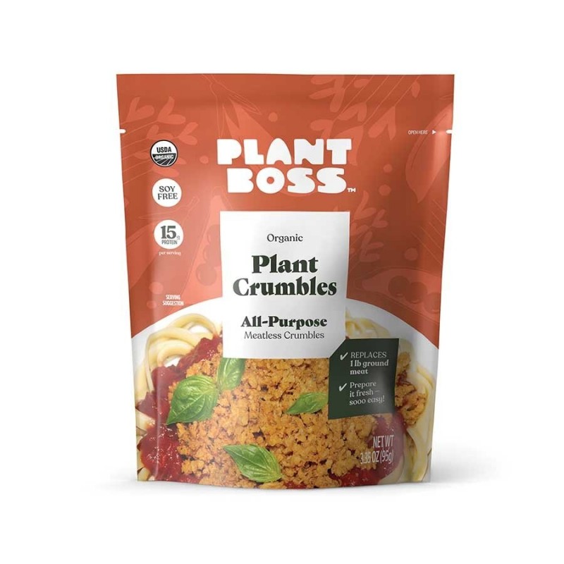 Plant Boss - 有機植物肉碎 Organic Plant Crumbles (all-purpose meatless crumble)