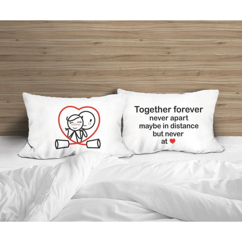 Human Touch -  "長久相伴" 情侶枕頭套 "Together Forever" Set / 2 Couple Pillow Case (3HT04-150)