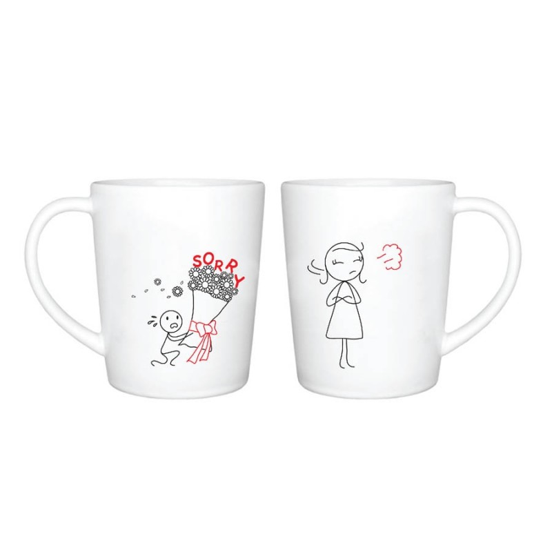 Human Touch - Boy Meets Girl "Sorry Flower" Mug (3HTT04-124) 1pc only
